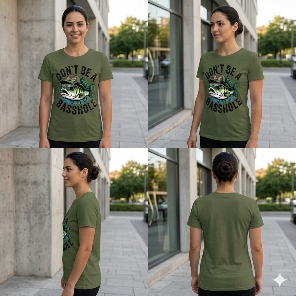 The "Don’t Be A Basshole" Tee – High-Def Detail & Ultimate Comfort