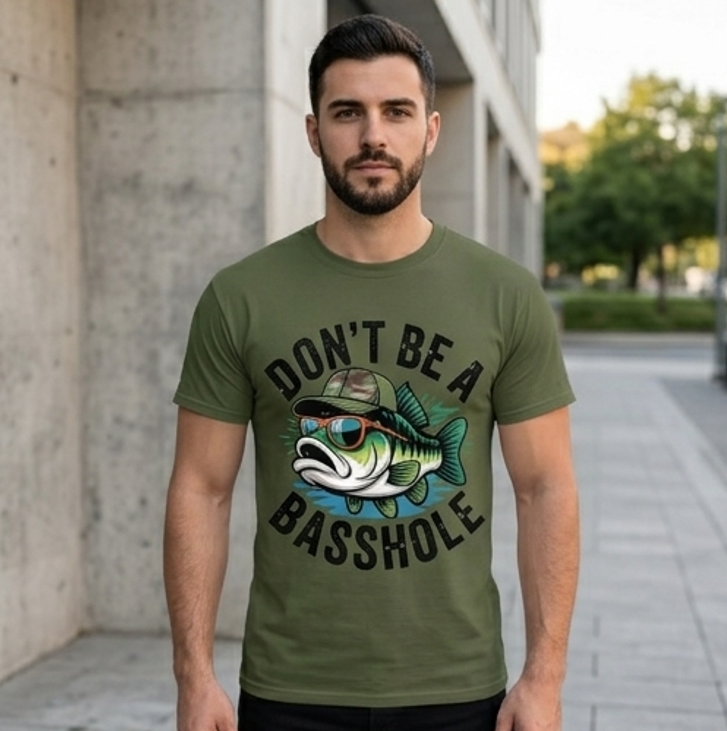 The "Don’t Be A Basshole" Tee – High-Def Detail & Ultimate Comfort