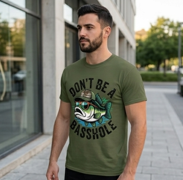 The "Don’t Be A Basshole" Tee – High-Def Detail & Ultimate Comfort
