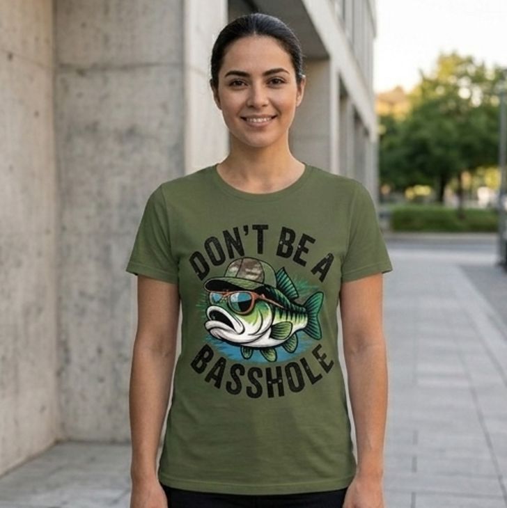 The "Don’t Be A Basshole" Tee – High-Def Detail & Ultimate Comfort