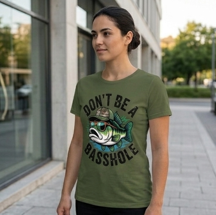 The "Don’t Be A Basshole" Tee – High-Def Detail & Ultimate Comfort