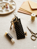 Golden Grace | Black & Gold Cross Lip Therapy Holder ⛪️