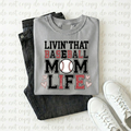 Baseball Mom Life Graphic Tee – Soft Heather Sport Shirt